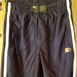 Starz blue exercise pants, snap sides, Size Small (6-7)